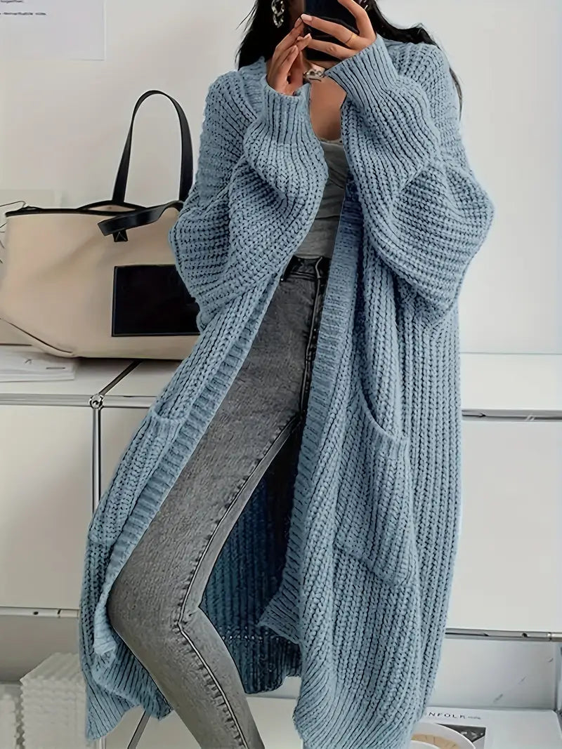 Flattering-Fit Long Cardigan