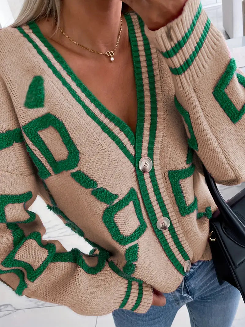 Flattering V-Neck Cardigan