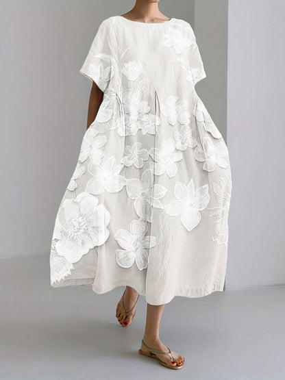 Effortless Elegance Floral Dress