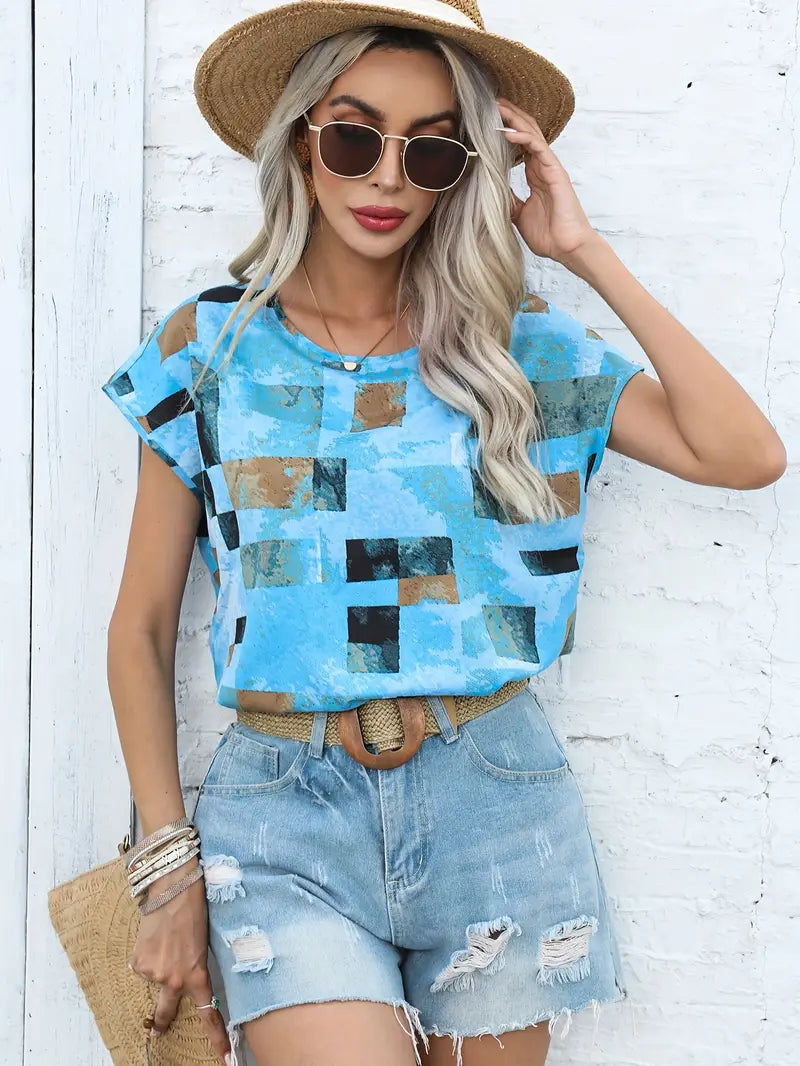 Flattering-Drape Blouse