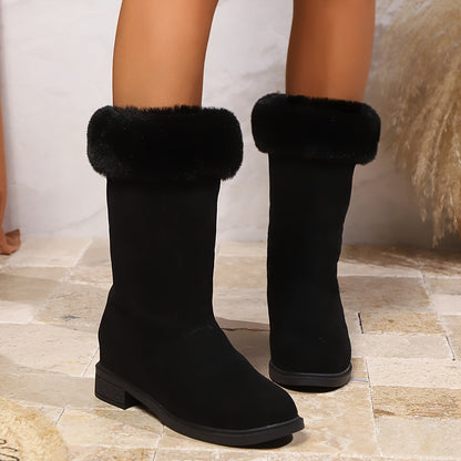 Cozy-Lined Ankle Boots