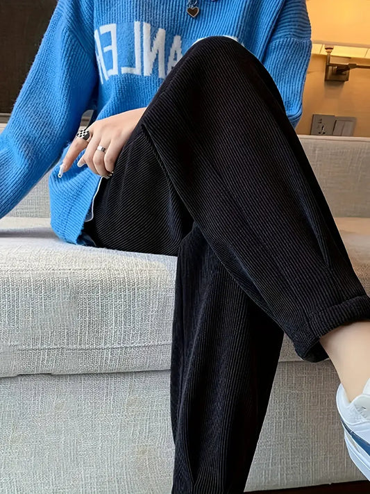 Soft-Touch Velvet Jumper
