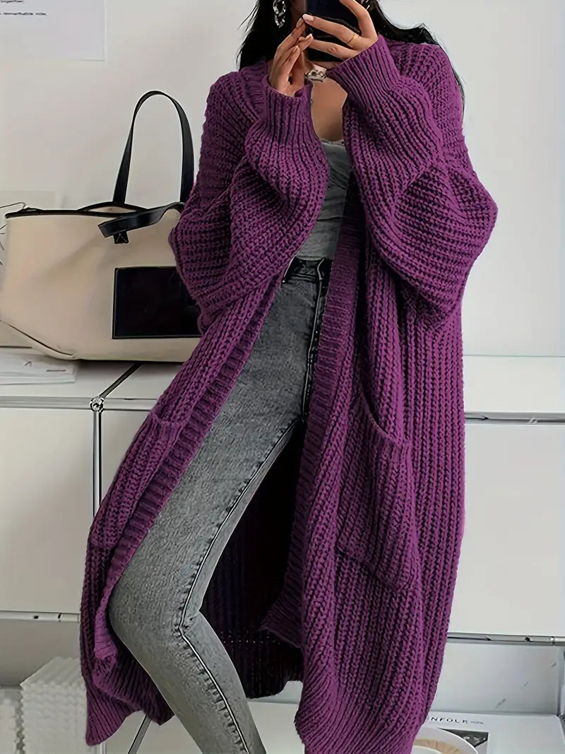 Flattering-Fit Long Cardigan