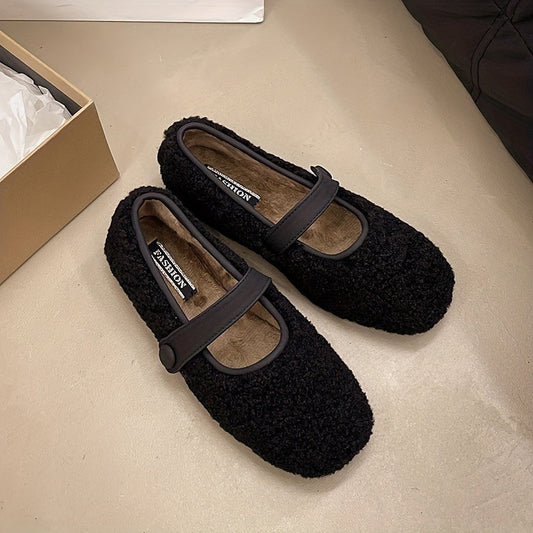 Plush-Soft Slip-On Flats