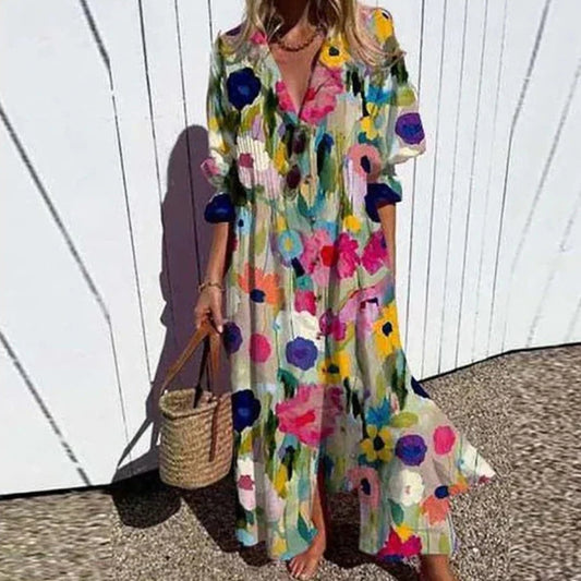 Elegant Boho Summer Dress