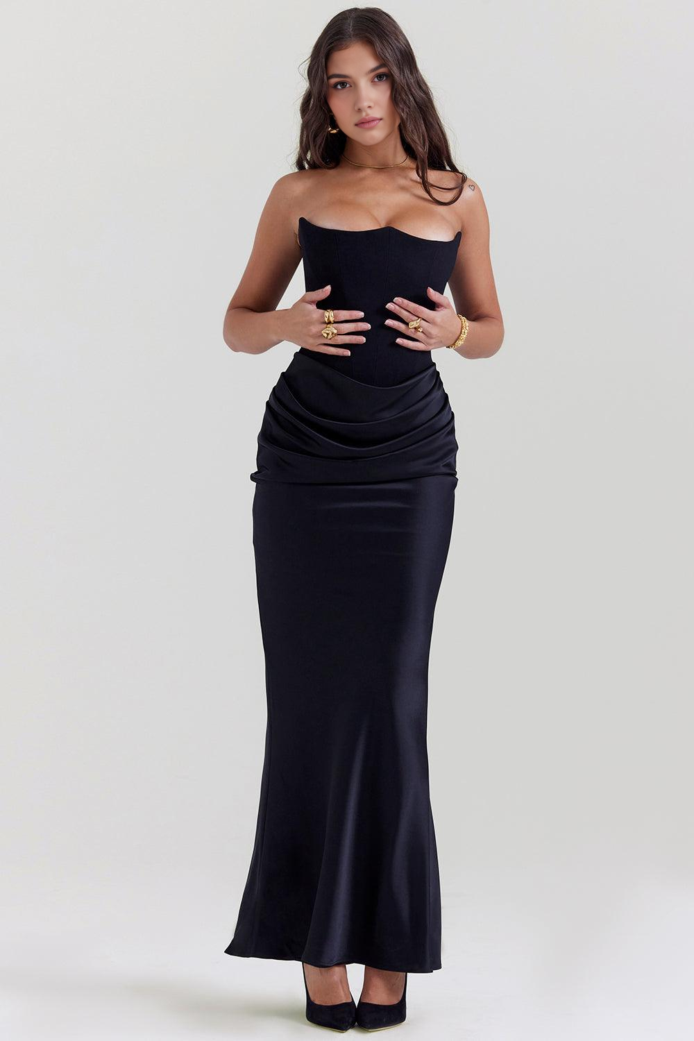 Elegant Satin Gown for Special Occasions