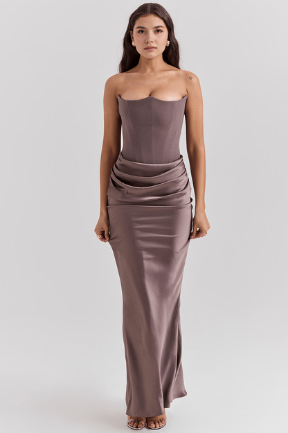 Elegant Satin Gown for Special Occasions