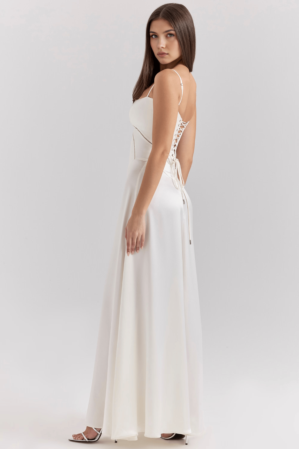 Chic Bustier Gown for Enchanting Evenings