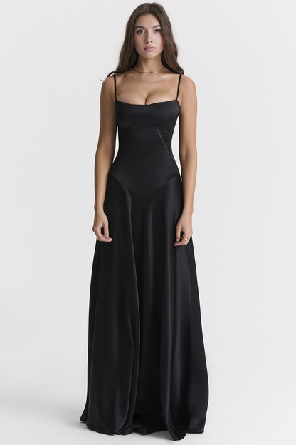 Chic Bustier Gown for Enchanting Evenings