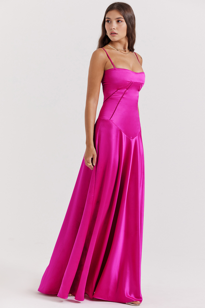 Chic Bustier Gown for Enchanting Evenings