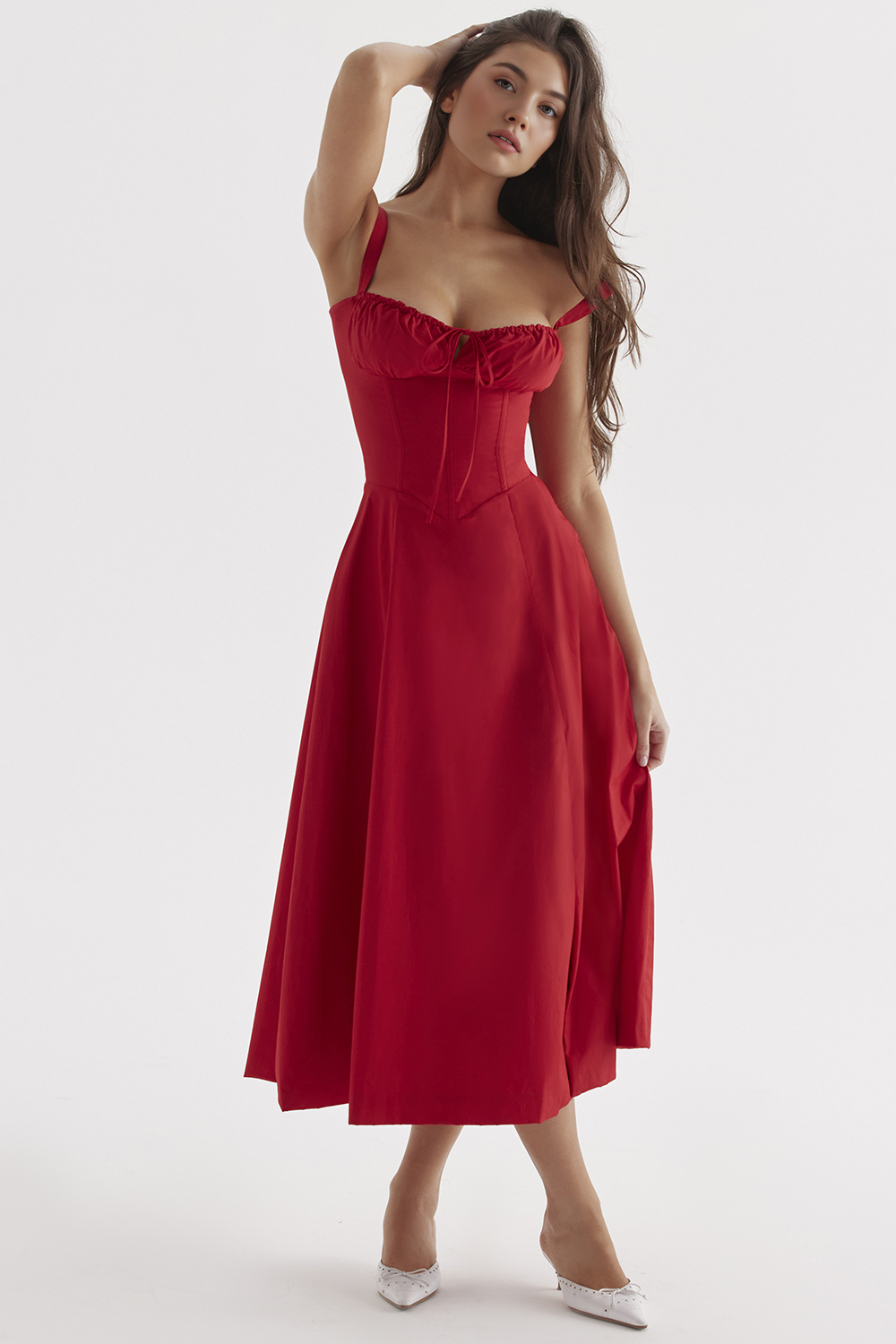 Elegant Comfort Midi Dress