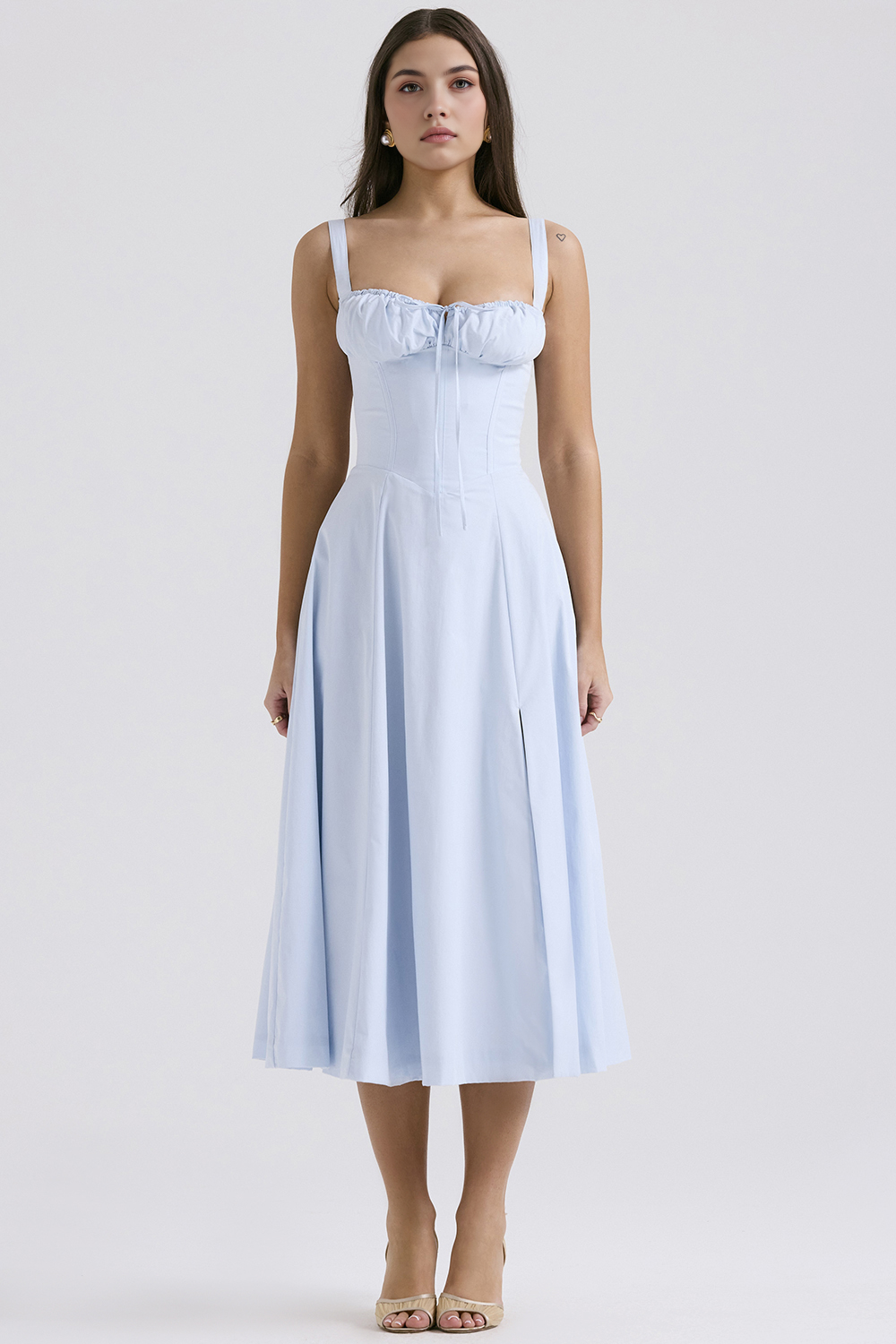Elegant Comfort Midi Dress