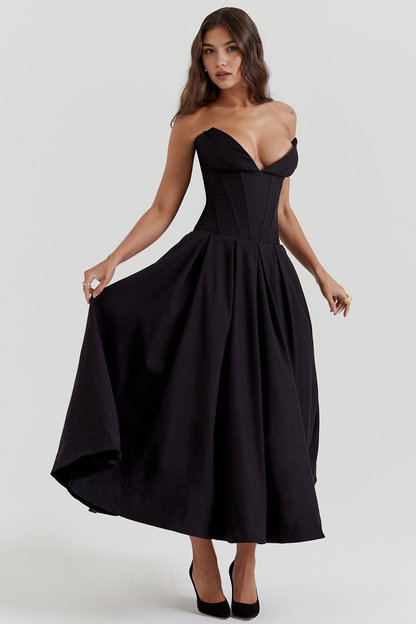 Elegance Tulle Midi Dress