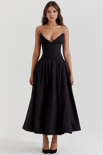 Elegance Tulle Midi Dress