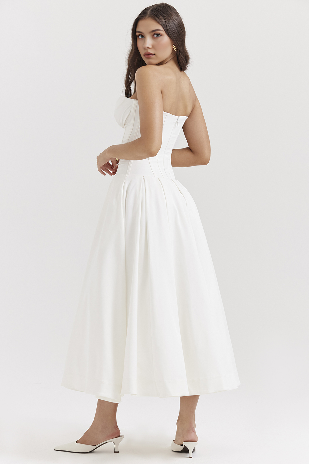 Elegance Tulle Midi Dress