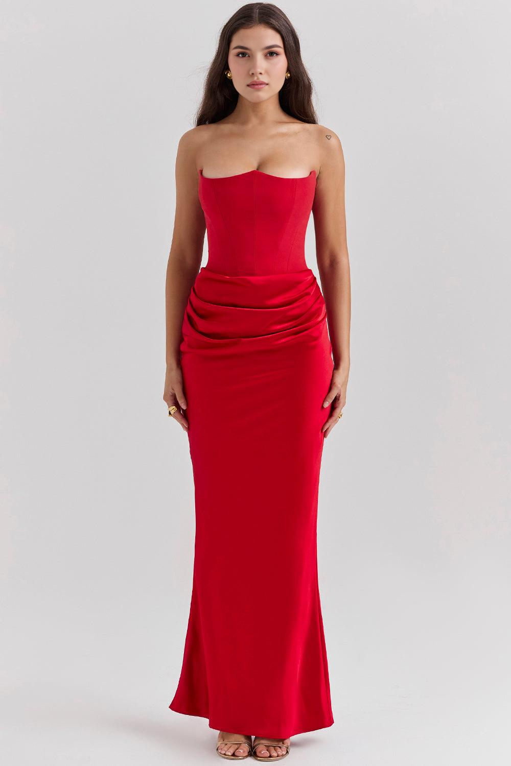 Elegant Satin Gown for Special Occasions