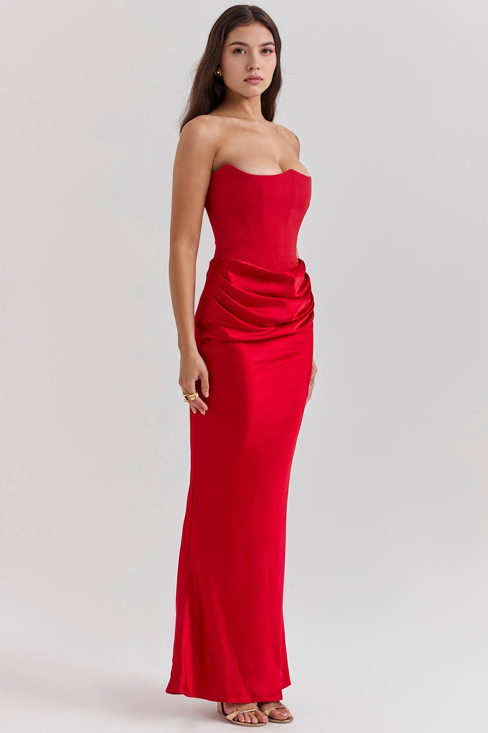 Elegant Satin Gown for Special Occasions