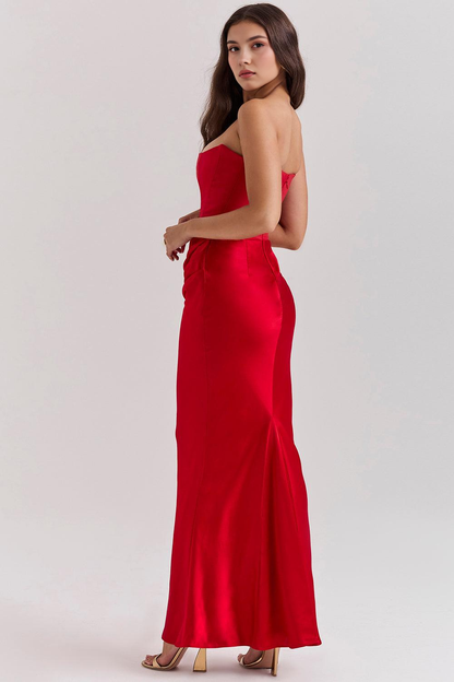 Elegant Satin Gown for Special Occasions