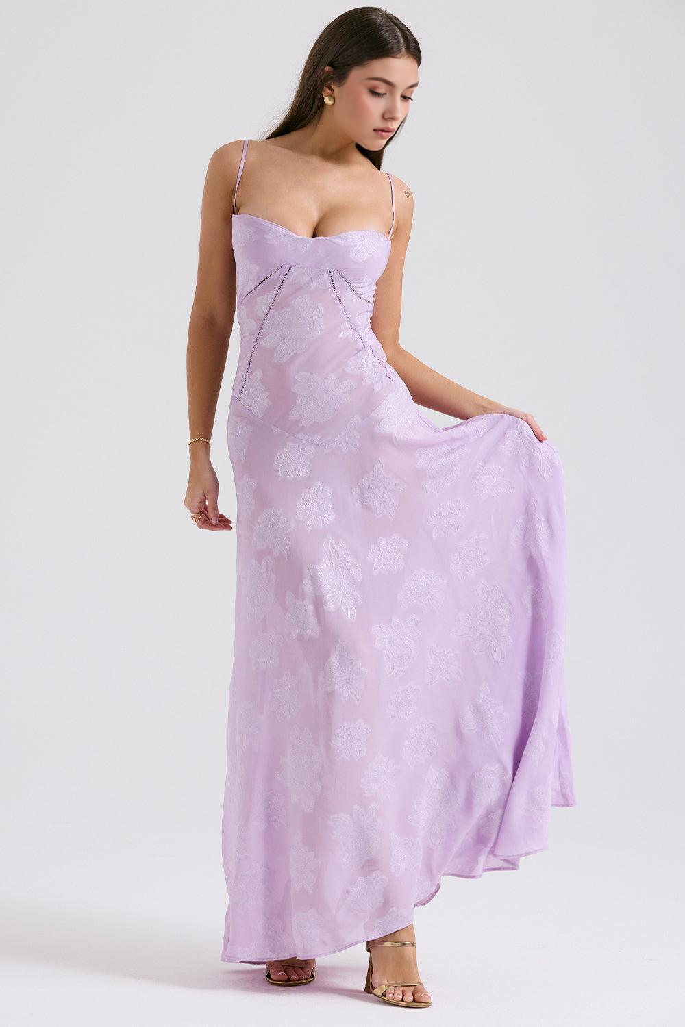 Romantic Floral Gown for Timeless Beauty