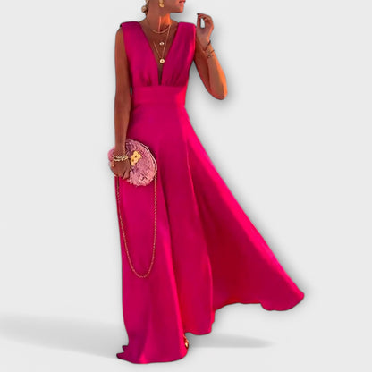 Emilia Airy-Print Summer Dress