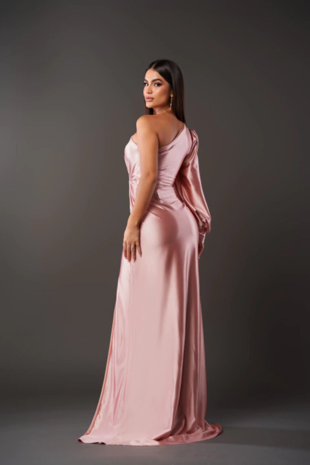Elegant Satin Maxi for Radiant Nights