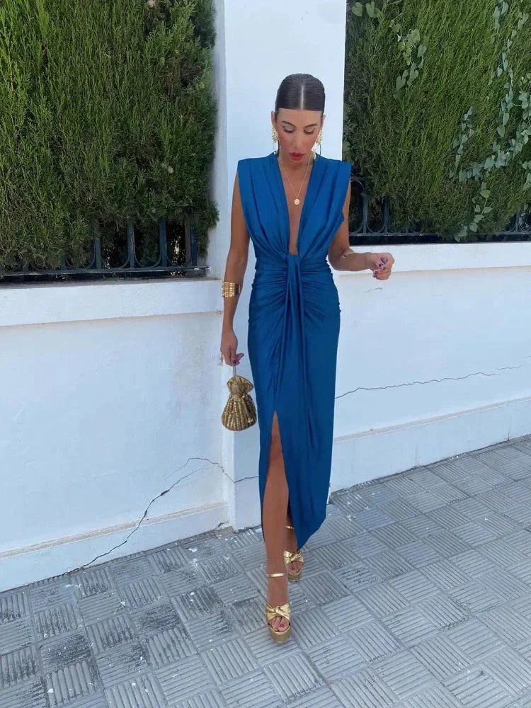 Luxe Satin Evening Dress