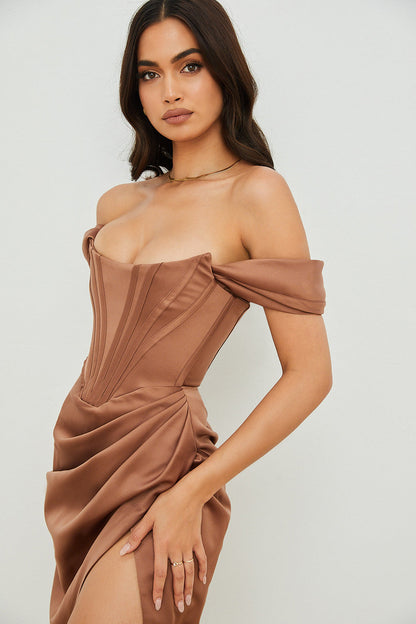Sultry Uplift Midi Dress