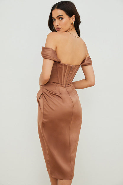 Sultry Uplift Midi Dress