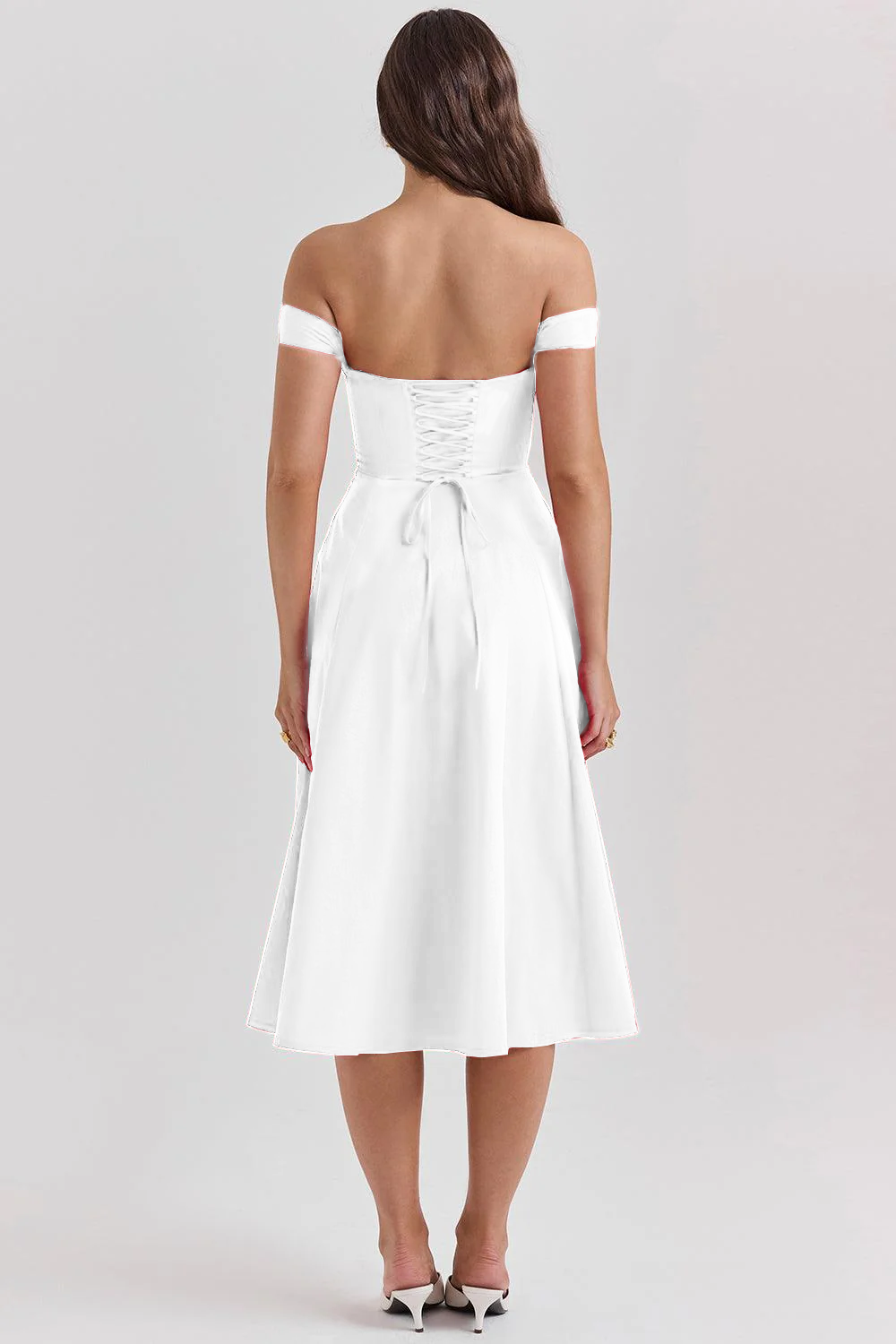 Floral-Fit Midi Dress