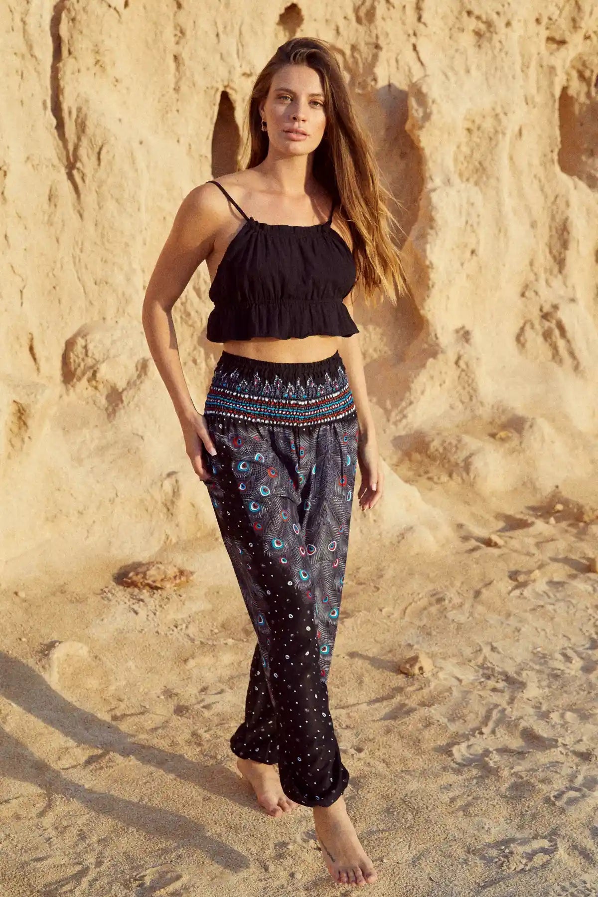 Featherlight Harem Trousers