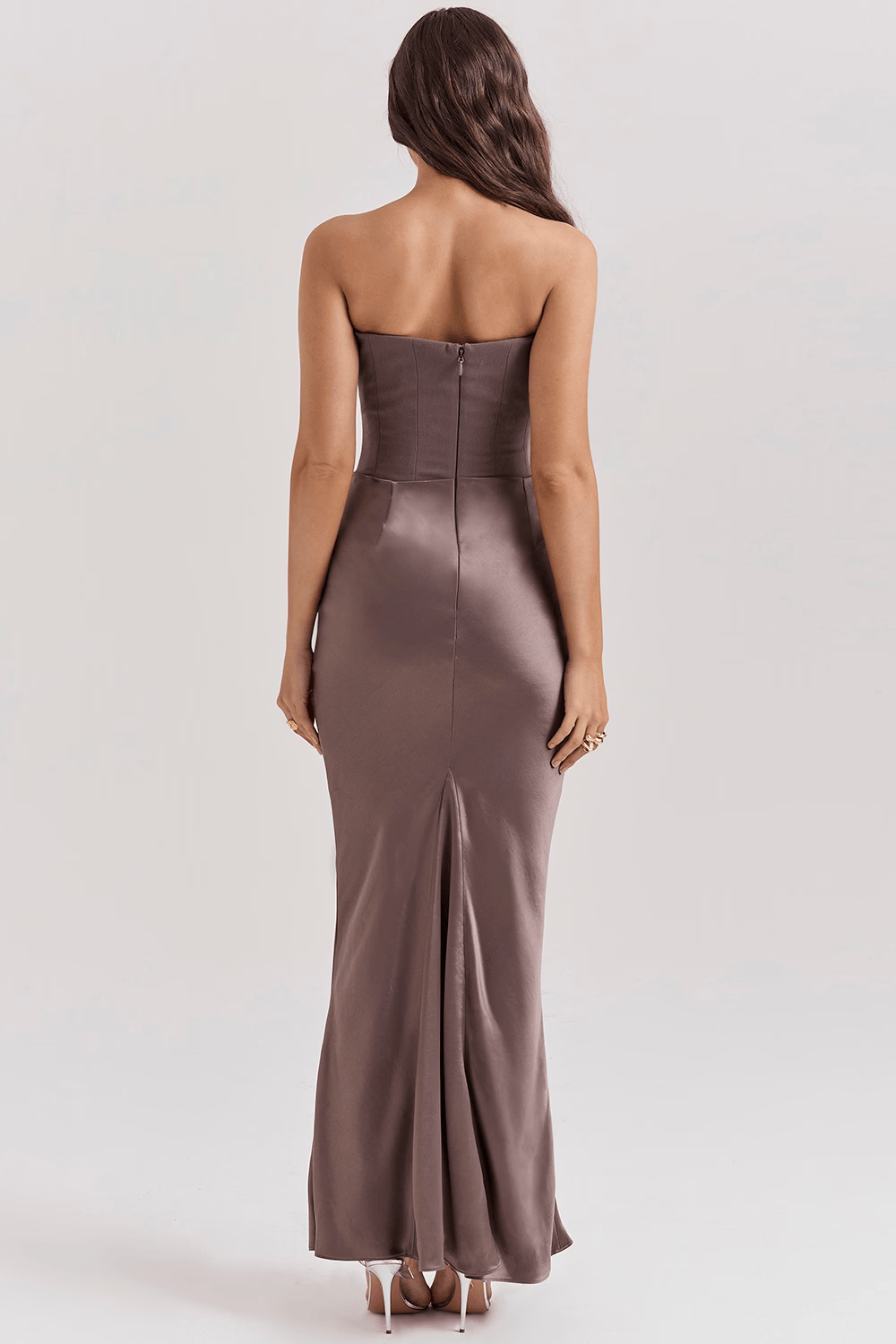 Elegant Satin Gown for Special Occasions