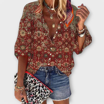 Retro-Chic Blouse