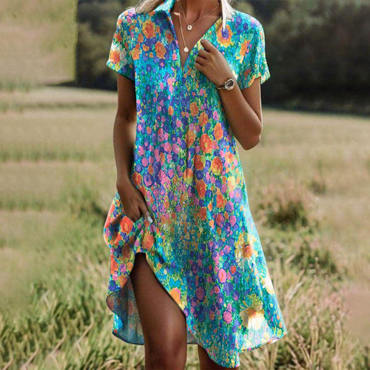Cooling Boho Summer Dress