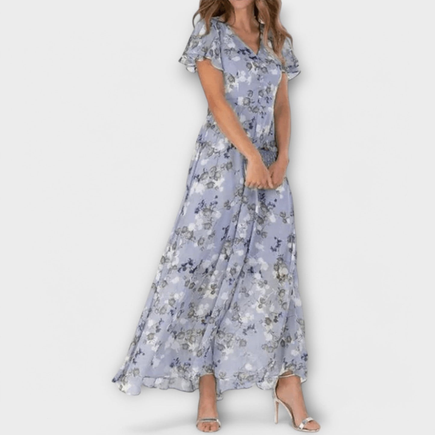 Floral Elegance Maxi Dress