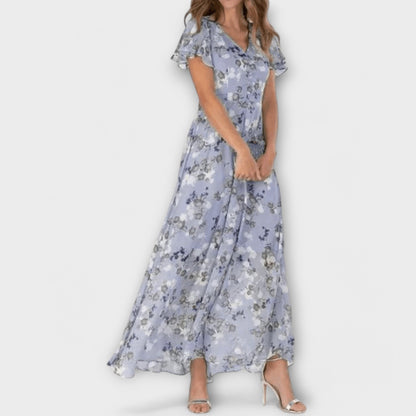 Floral Elegance Maxi Dress