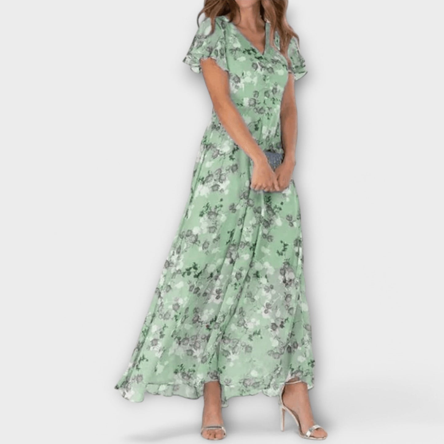 Floral Elegance Maxi Dress