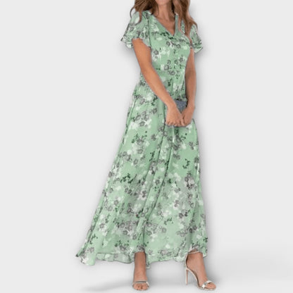 Floral Elegance Maxi Dress