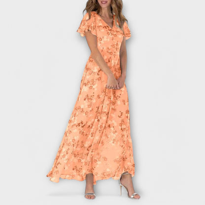 Floral Elegance Maxi Dress