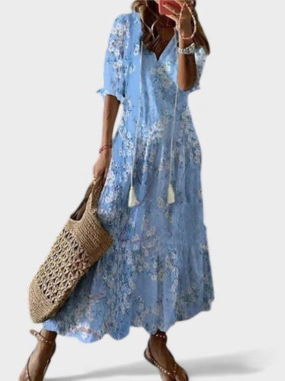 Flowy Boho Maxi Dress
