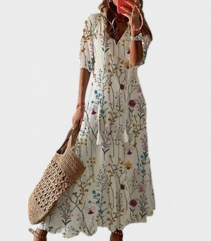 Flowy Boho Maxi Dress