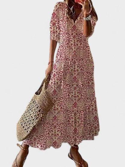 Flowy Boho Maxi Dress