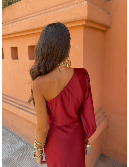 Glam-One-Shoulder Dress