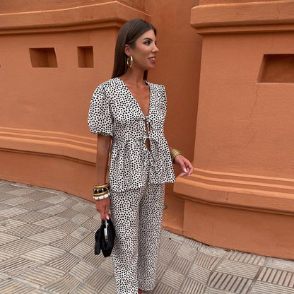 Bold Print Comfort Set